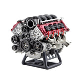 3D Printed Simulation Dynamic V8 Engine Internal Combustion Engine Model